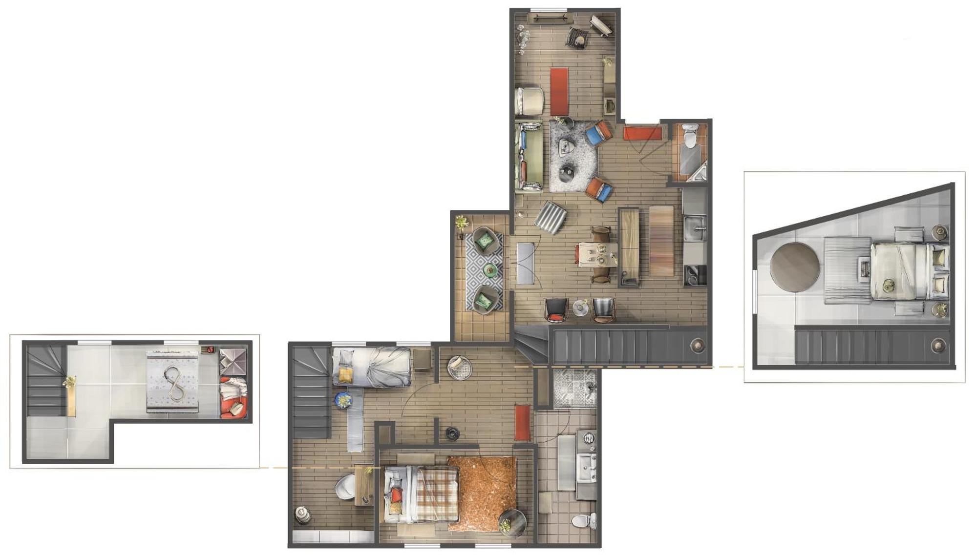 Family Penthouse Old Town Heart Renovated Apartamento Belgrado Exterior foto